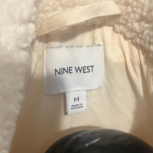 Nine West Cream Teddy Jacket - Picture 4 of 7